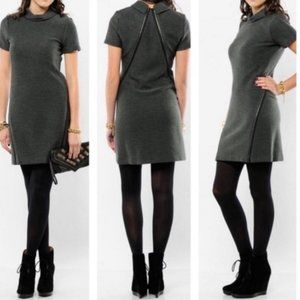 Theory Vyla Comfort Zipper Dress